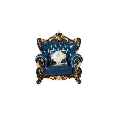 Fauteuil sculpté de luxe européen