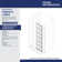 French Linea 34" W x 72" H Frameless Shower Door with ClearMax™ Technology