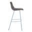 Tabouret de bar 41 po en cuir avec pieds en acier inoxydable-1911943946-1891155549