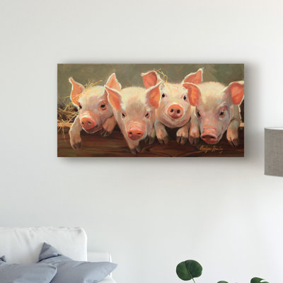 « the big press », reproduction sur toile tendue