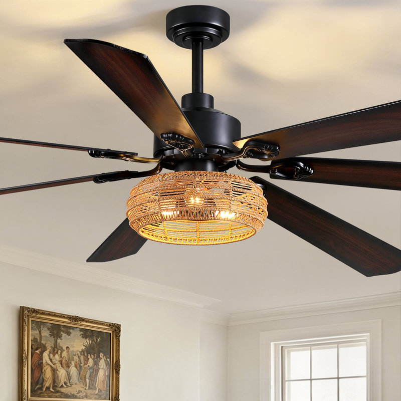 Ventilateurs de plafond 72 po 72 po Boho