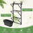 Arlmont & Co. Hanging Vertical Planter With 3 Planter Boxes & Detachable Hooks For Flowers