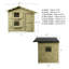 Mercia Double Storey Snowdrop Playhouse-66329772