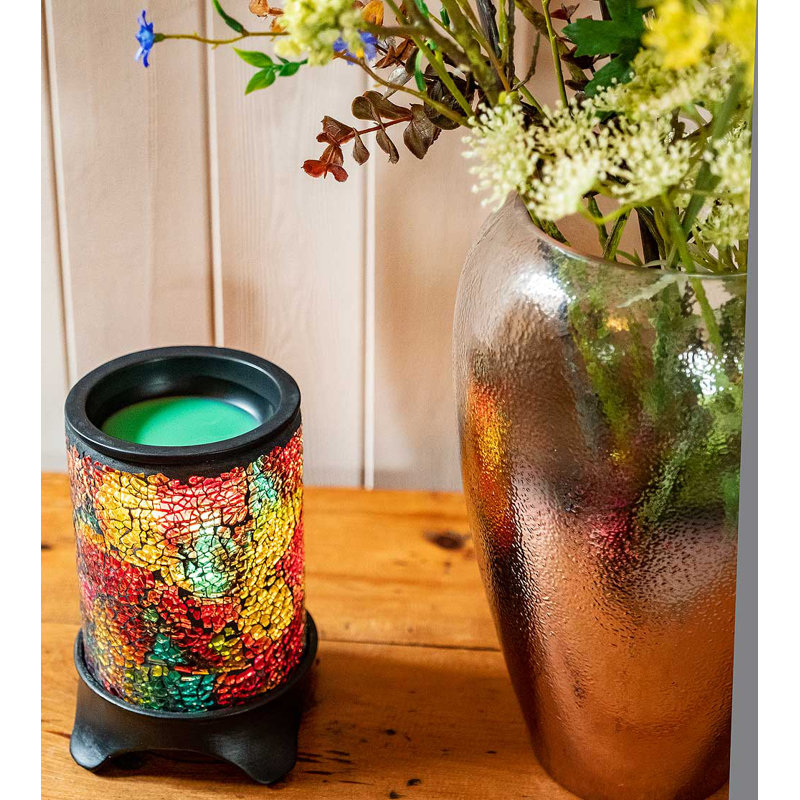 Rainbow Electric Wax Warmer, Red/Yellow/Blue