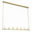 Rashana 7 - Light Dimmable Linear Chandelier