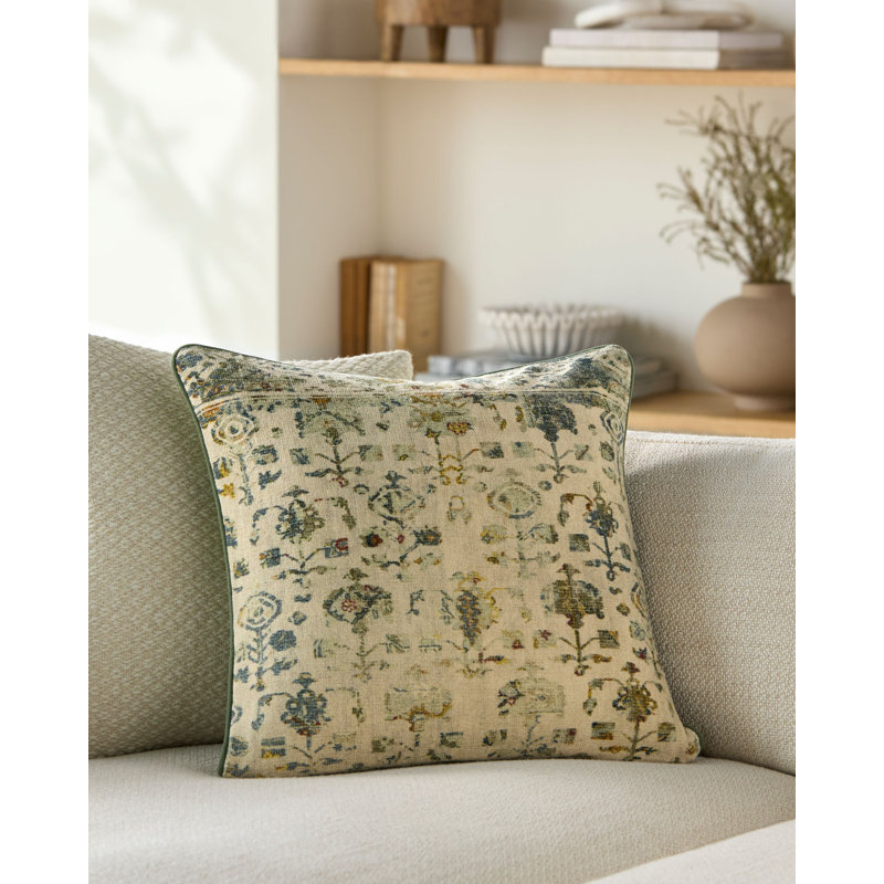 Nelly Accent Throw Pillow Cover, 20"H x 20"W, Down