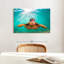Tortue verte de Maui sur toile-1325578176