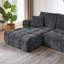 Canapé modulaire en L 108,3 po-418196292