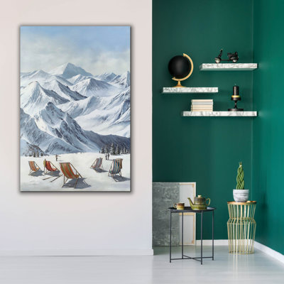 Toile épique Graffiti «The Lift n ° 1» par Max Maxx, 40 po x 60 po