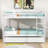 Keyen Convertible Twin Over Twin Wood Bunk Bed With Twin Trundle-1321528894