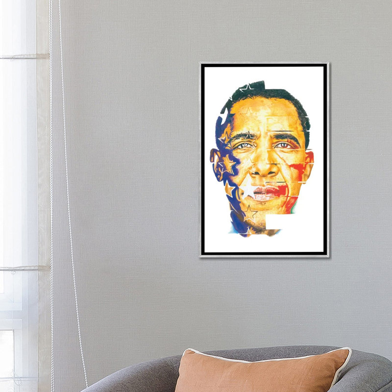 « 44 Forever » par Josiah Jones-impression, H 26 po x l 18 po x 1,5 po, Toile avec cadre argenté