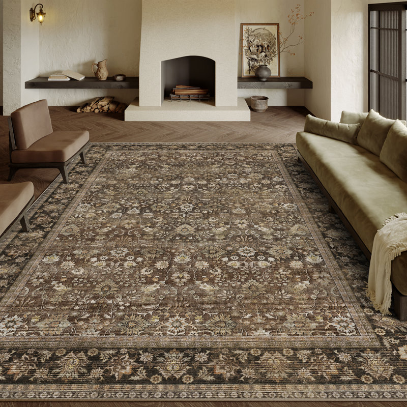 Verida Vintage Oriental Area Rug, Rectangle 8'6" x 11'6"
