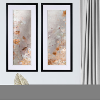 " Evening Glow " 2 - Pieces