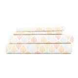Home Fall Foliage Pattern Microfiber Sheet Set