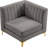 Enson Velvet Corner Chair-1956438735