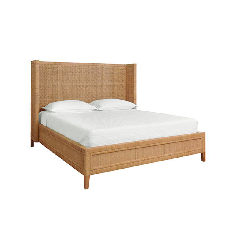 Dolly Wingback Bed, Queen
