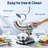 VIVOHOME Countertop Dual Blades Snow Cone Maker