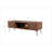 Industrial Style Reclaimed Wood Media TV Stand With Storage Cabinet For Living Media Room