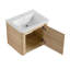 Meuble-lavabo mural avec lavabo en céramique blanche-1384966838