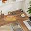 Bureau de direction en L avec huche Farmhouse