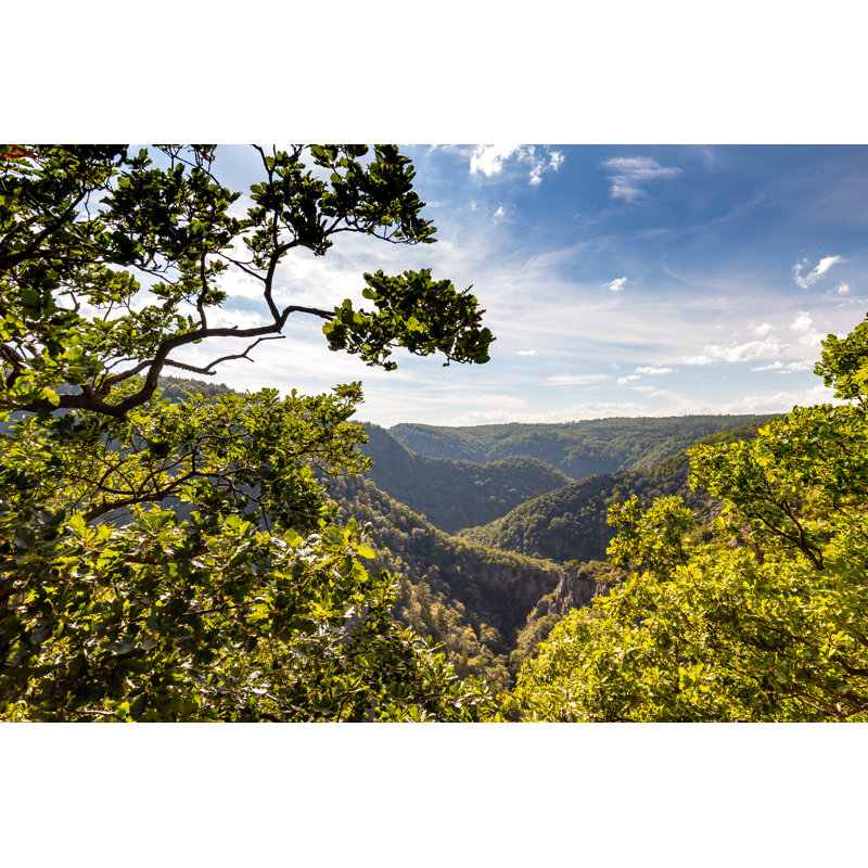 Bodetal In The Harz by Sebastian Grote - Wrapped Canvas Print, 30cm H x 46cm W