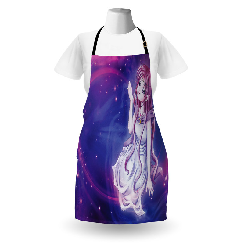 No Pattern Bib Apron