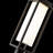 Framed Dimmable LED Outdoor Post Light, 3000K Color Temperature-116386522