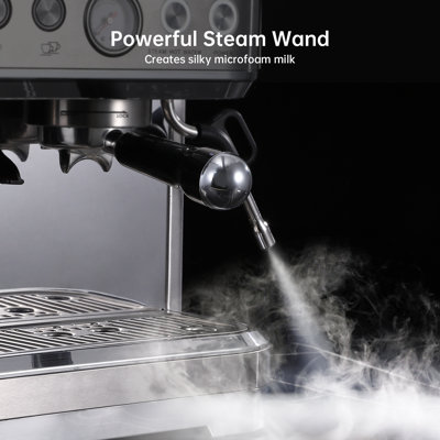 Spresso Machine With Grinder And Milk Frother