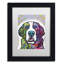 «Saint Bernard», impression sur toile encadrée-19553195-19553194-69582696