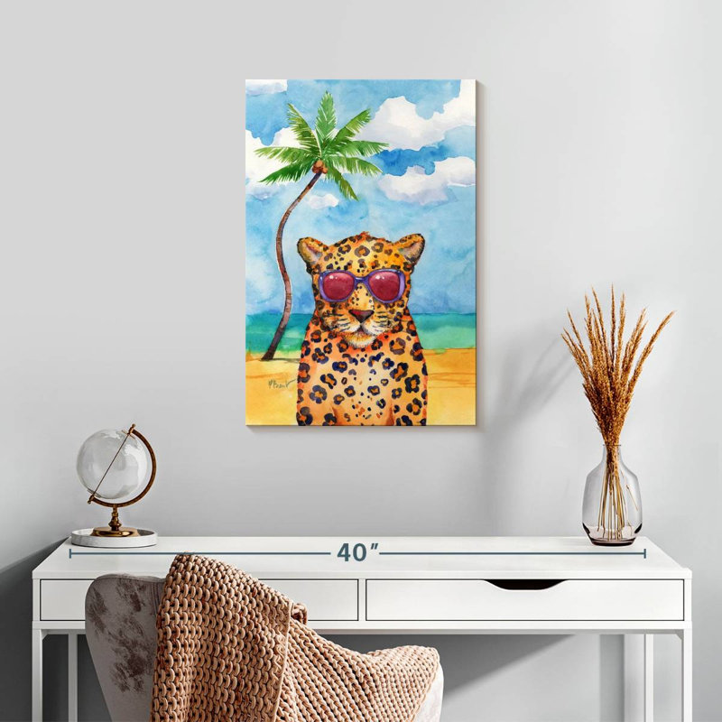 Ketti Hip Shades Cheetah, 24" H x 16" W