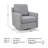 Freybourne Next-Gen Nuvella Swivel Accent Chair-591543630