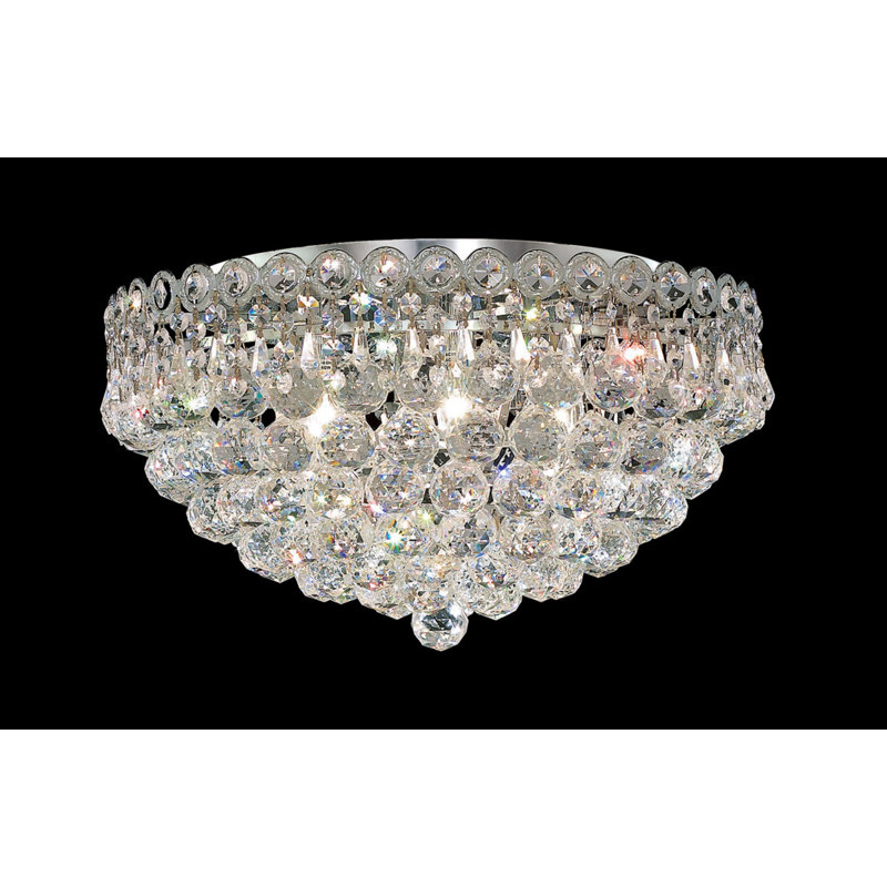 Lustre à niveaux unique / remarquable Zoila, Chrome, 8 Lights