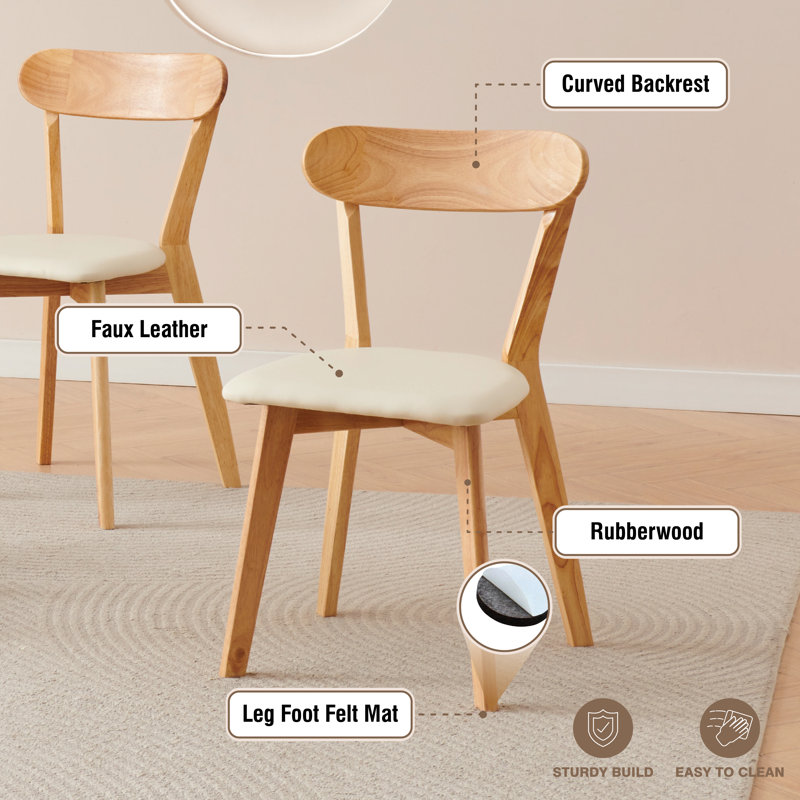 16.7cm H Side Chair, White