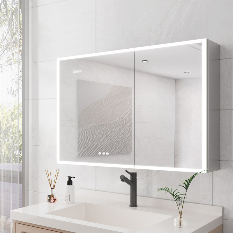 Armoire à pharmacie de salle de bain avec lumières