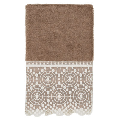 Valentina Turkish Cotton Lace Embellished Towel