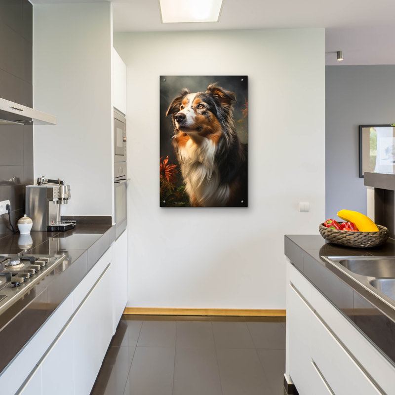 'Dog Fairy Tale 3' by Momart Acrylic Glass Wall Art, 24" x 36", 36" H x 24" W x 0.2" D