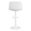 Set Of Two Modern Adjustable Swivel Bar Stools With Ergonomic Design, Ideal For Home Kitchen Islands And Various Spaces-2115999034