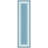 Ottohome Non-Slip Bordered Area Rug For Living Room, Hallway, Entryway Rug, Blue-1233561626