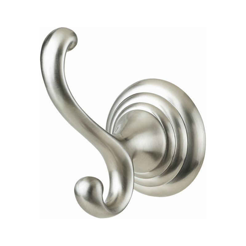 Embassy Single Robe Hook, Satin Nickel