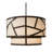 Cresie 8 - Light Dimmable Drum Chandelier