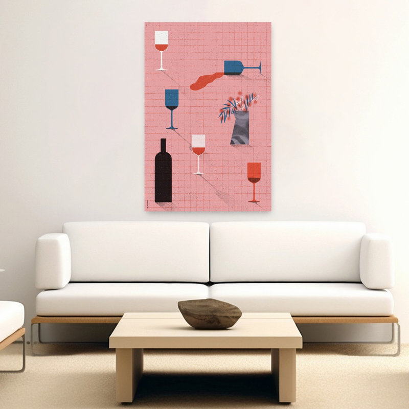 Art mural contemporain contemporain abstrait, H 60 po x l 40 po