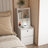 Bedside Tables with Storage Cabinet and Charging Station-1368599002
