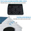 Niche pour chien en plastique bleu / blanc Straus-1692903845