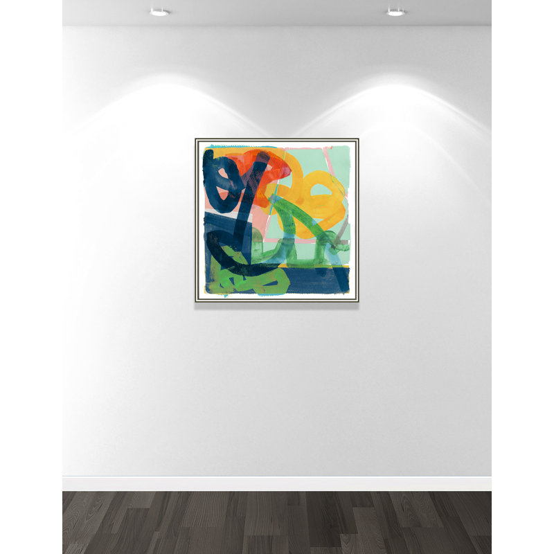 Link by Cartissi, 33.25" H x 33.25" W x 0.88" D, Silver Framed
