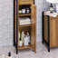 Suela Freestanding Linen Cabinet