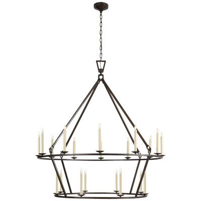 Chapman & Myers Darlana Two-Tier Chandelier