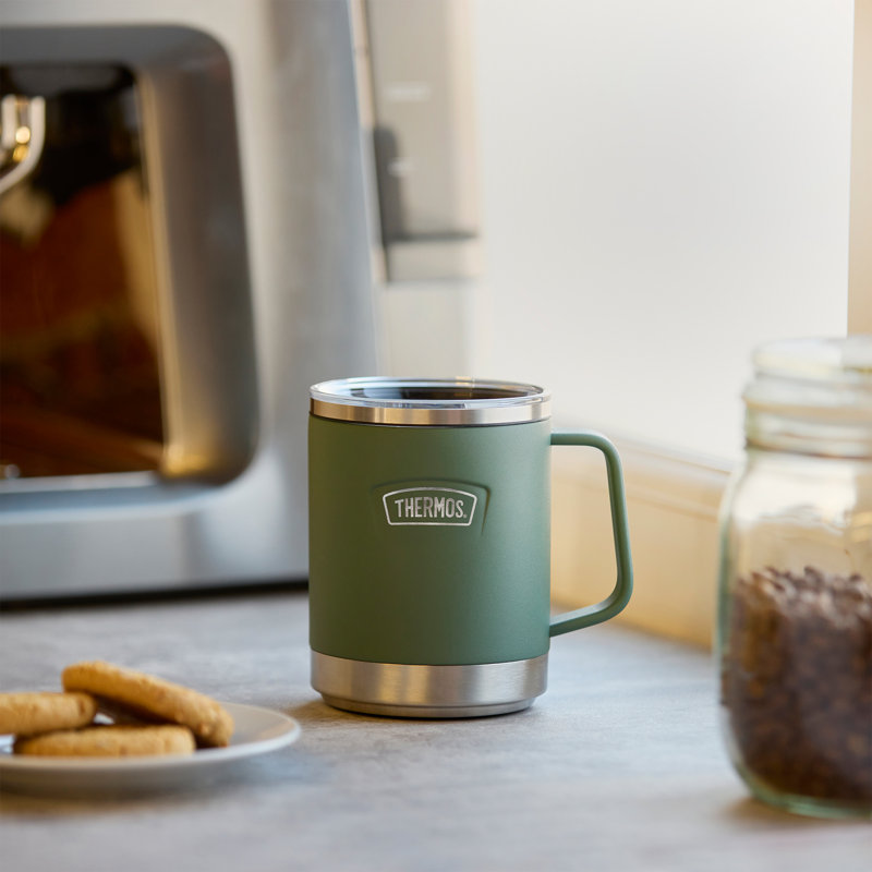Stainless Steel Coffee Mug, Green