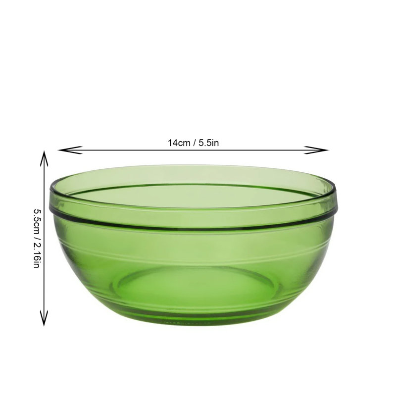 Bol empilable vert Duralex Lys 14,5 cm