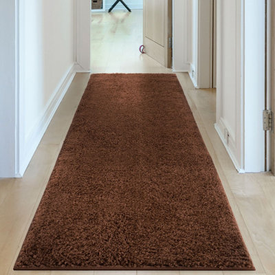 Myshaggy Collection Rugs Solid Design in Brown