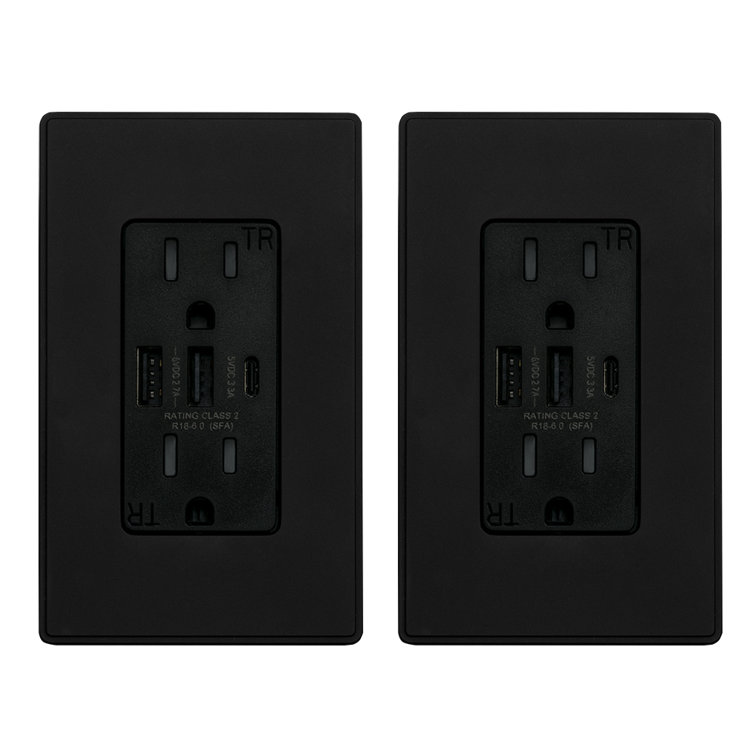 15 Tamper Resistant Duplex Outlet